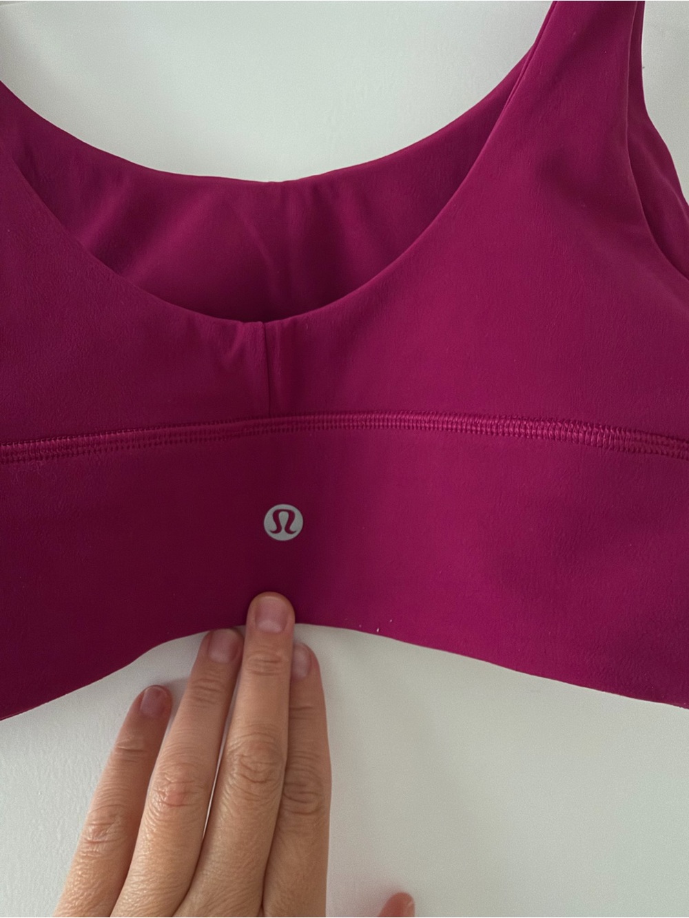 lululemon athletica Deep Berry Scoop Sports Bra